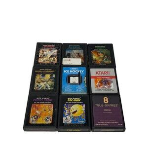 Lot of 9 Atari 2600 Game Cartridges #10
